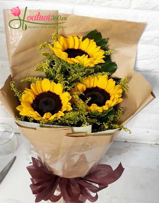 bó hoa hướng dương bó hoa hướng dương